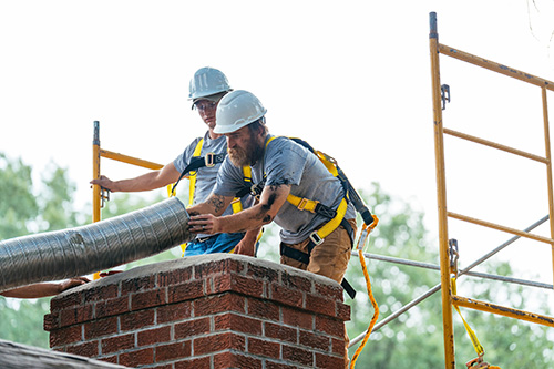 New chimney liner installation - Madewell Masonry3